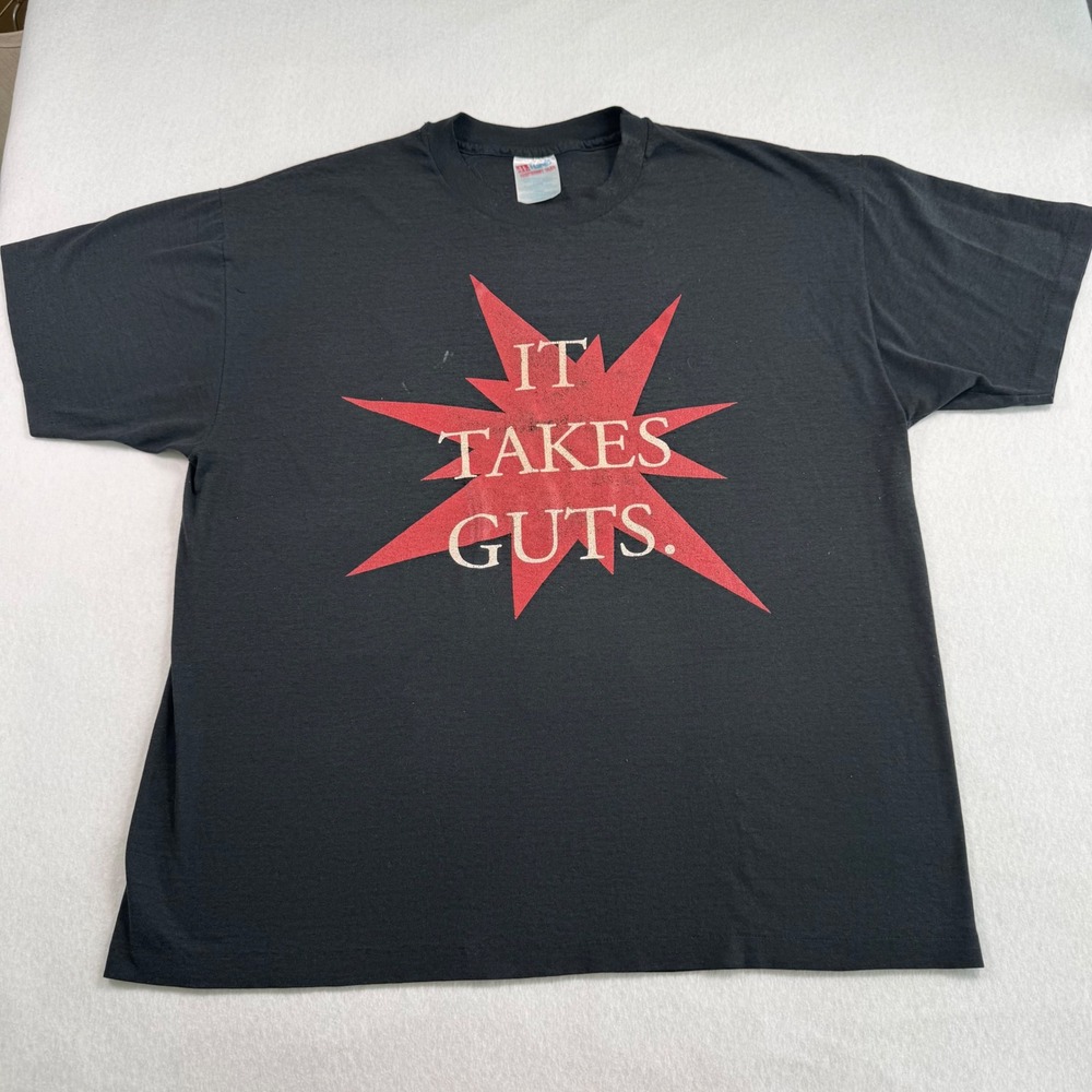 Vintage 90s MMSP Motorcycle Safety Single Stitch Graphic Tee XL